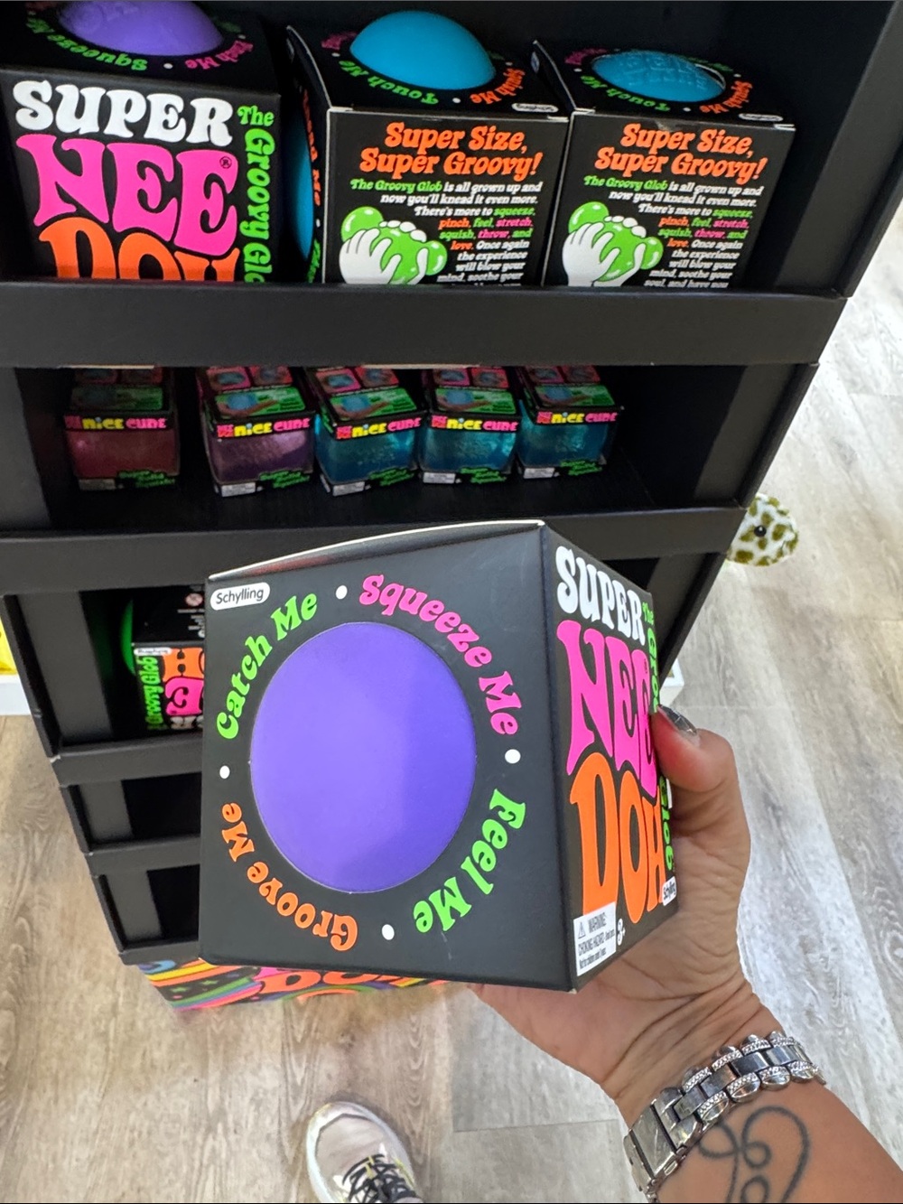 Super Nee Doh Stress Ball - Purple